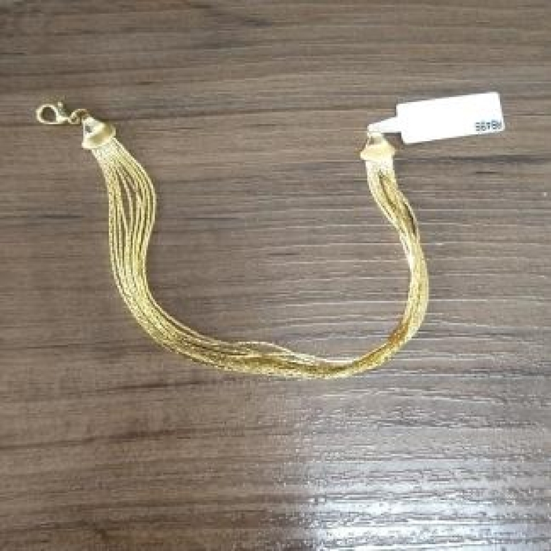PULSEIRA FO FIO DE OURO