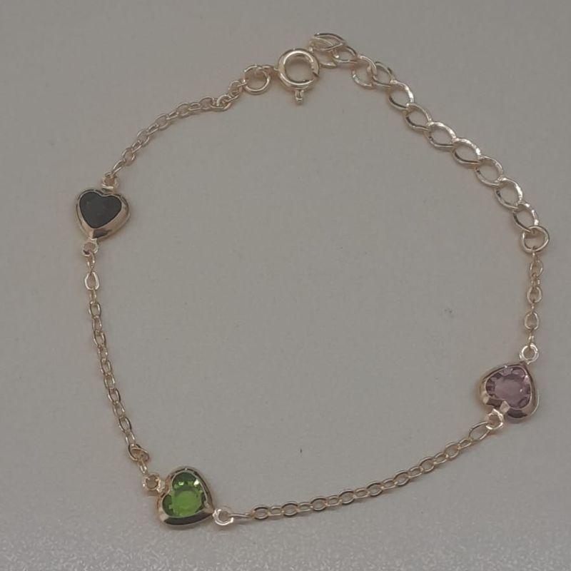 PULSEIRA FO INF 3 CORA COLORIDO 15CM + ALONG