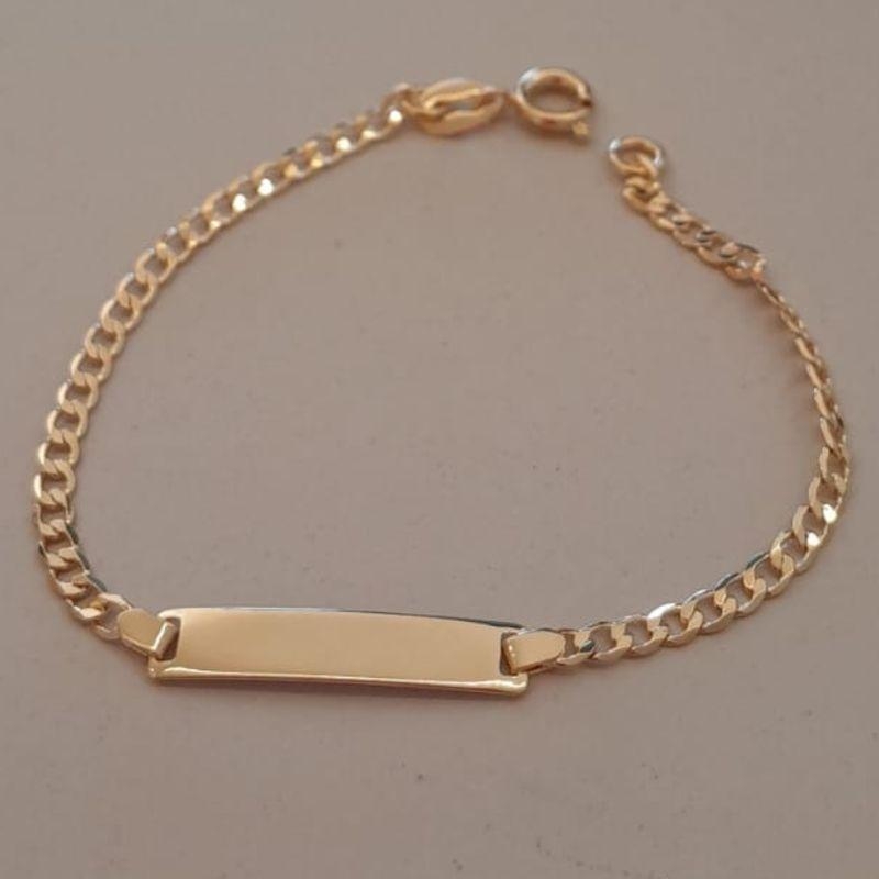 PULSEIRA FO INF PLACA LISA GRUME 15CM