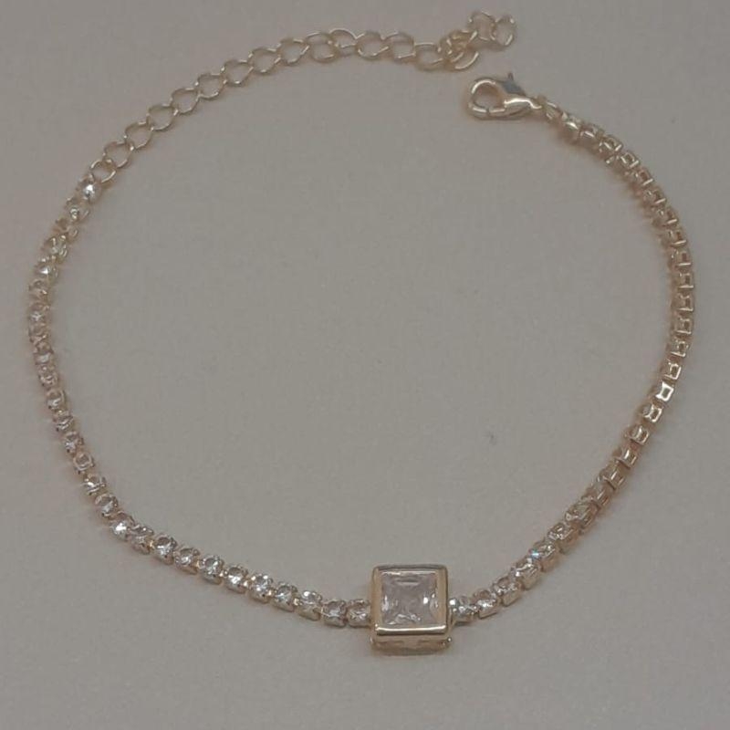 PULSEIRA FO RIVIERA ZIRC QDD 7MM 15CM + ALONG