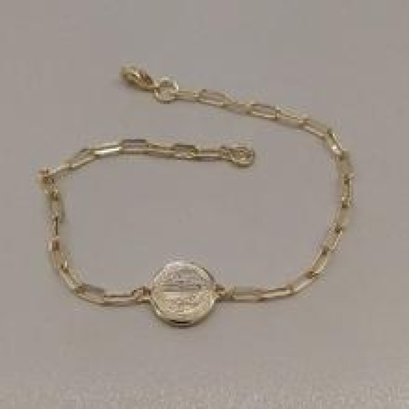 PULSEIRA FO SÃO BENTO RDD 12MM CORR CARTIER 2,5MM 19CM