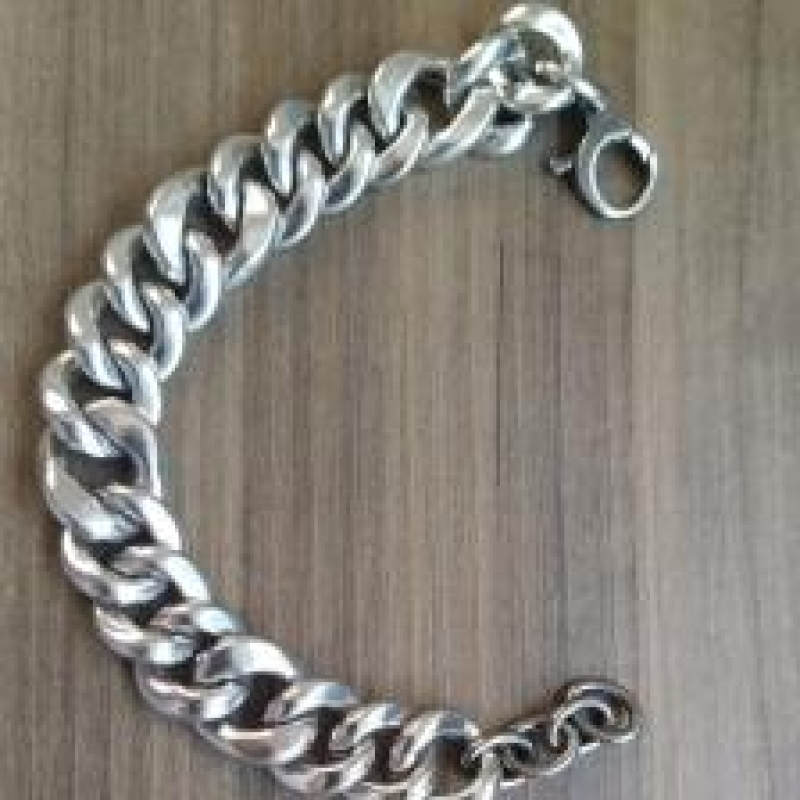 PULSEIRA PRATA PURA GRUMÊ ELOS
