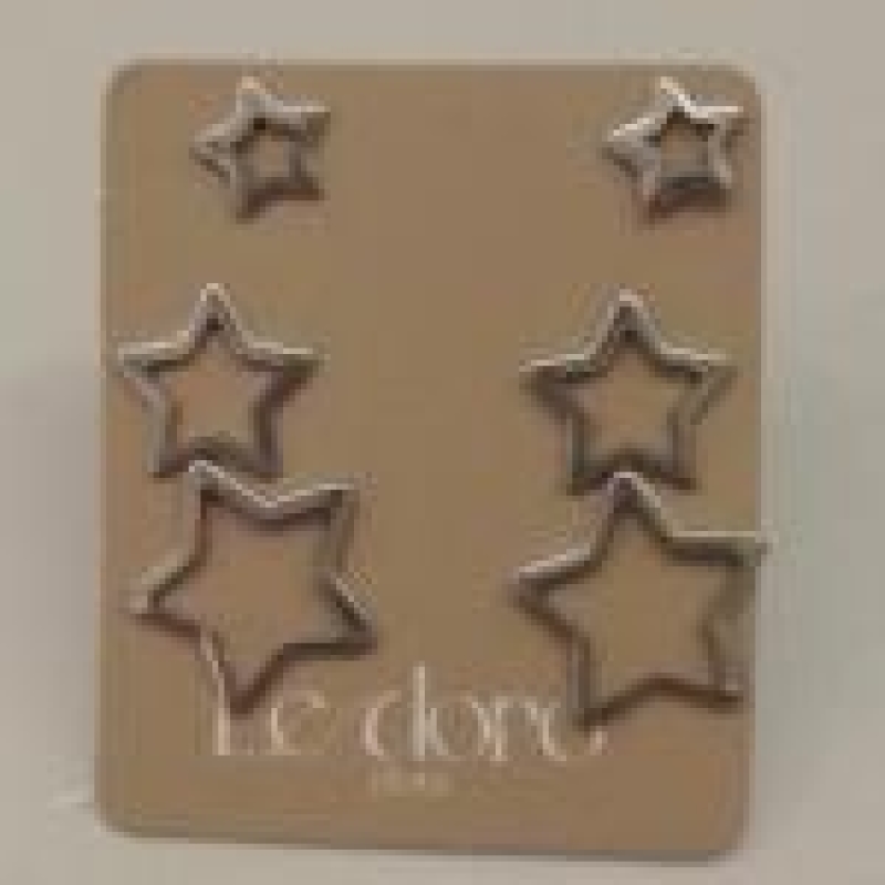 TRIO AÇO ESTRELA VAZ LISA 6MM 9MM 11MM