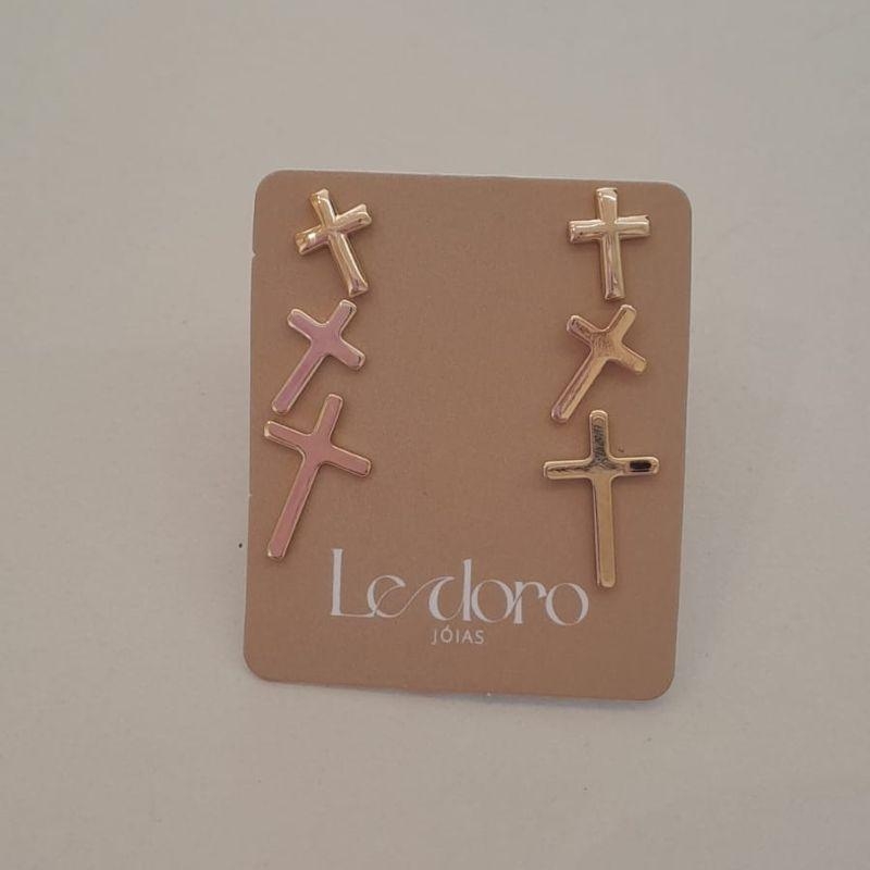 TRIO FO CRUZ CHAPA LISA  5 6 8MM