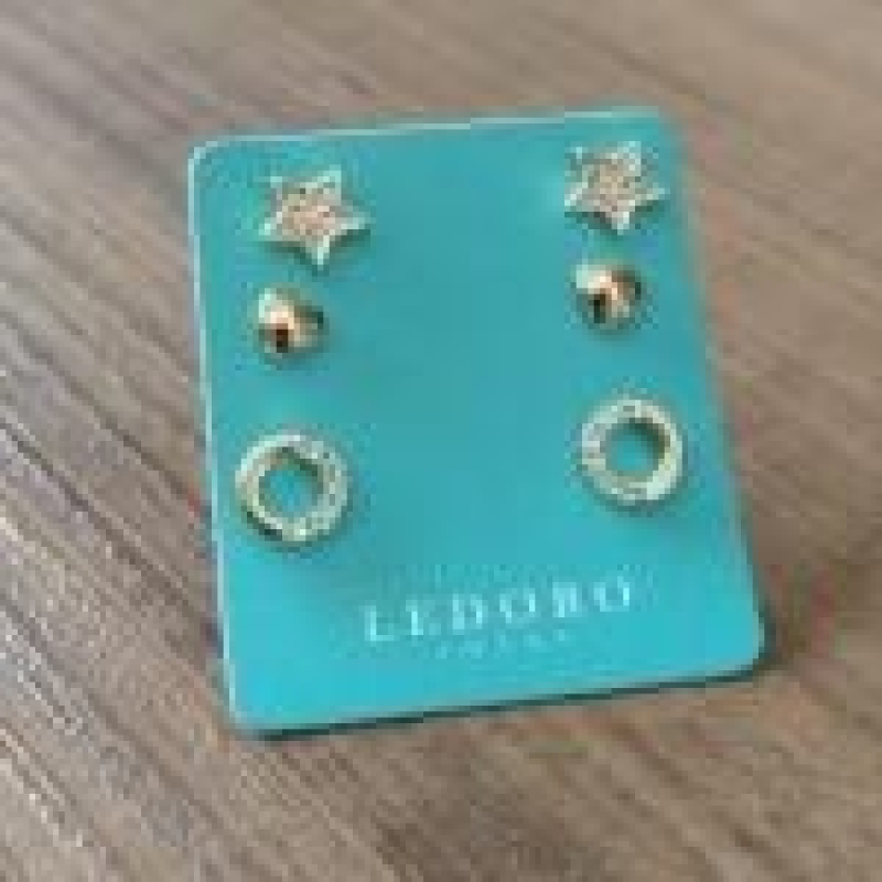 TRIO FO ESTRELA CORA LISO CIRCULO MEIO CRAV