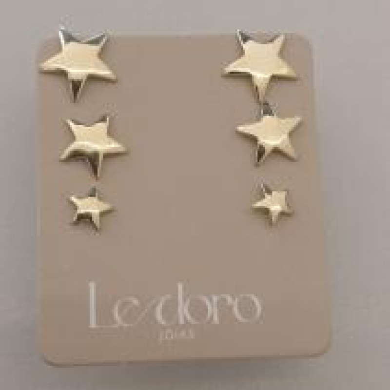 TRIO FO ESTRELA LISA PONTA 8MM 6MM 4MM