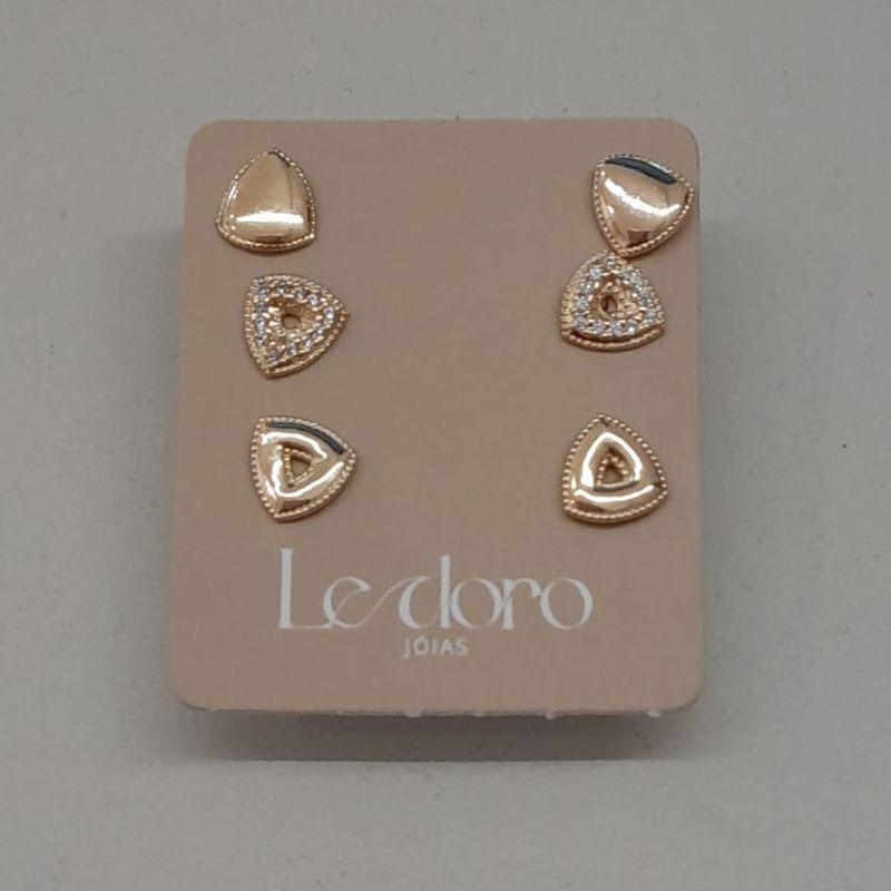 TRIO FO TRIANGULO LISO CRAVEJ VAZ 6MM
