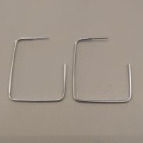 ARGOLA AÇO QUADRADA FINA 3,5X3 ALTXLAR