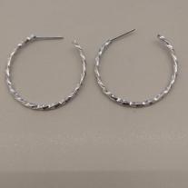 ARGOLA AÇO TORCIDA 3CM