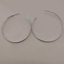 ARGOLA DE AÇO  FINA 5CM 2MM TARRACHA