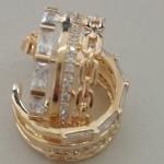 BRINCO FO ARG 3 FIL ZIRC RET CRAVEJ CARTIER 20MM