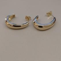 BRINCO FO ARGOLA GOTA LISA 26MM