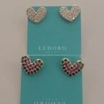 BRINCO FO CORA CRAVEJ 11MM  COLORIDO CRISTAL
