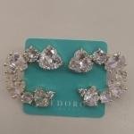 BRINCO FO EAR CUFF ZIRC GOTA RDD CORA 22MM