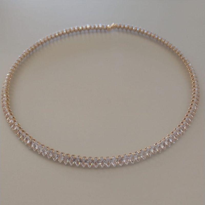 CHOKER FO ZIRC GOTA CRISTAL