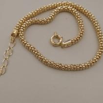 COL FO PIPOCA 5,5MM 40CM + ALONG FECHO BOIA