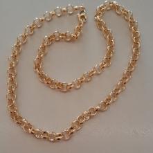 COLAR FO ELO PORTUGUES 5MM FECHO ANZOL 45CM