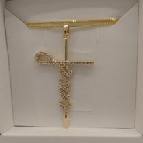 CONJ FO JESUS CRAVEJ 32MM CORR VENZ 45CM + ALONG