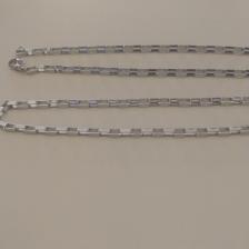 CORRENTE AÇO CARTIER LONGA 2,2MM 60CM