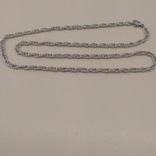 CORRENTE AÇO ELOS DUPLO 4MM 60CM