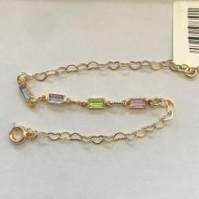 PL FO 4 RETANG QDD COLORIDA CORR CORAÇÃO 18CM
