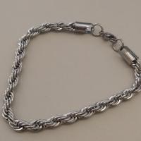 PULSEIRA AÇO CORDÃO BAIANO  5MM