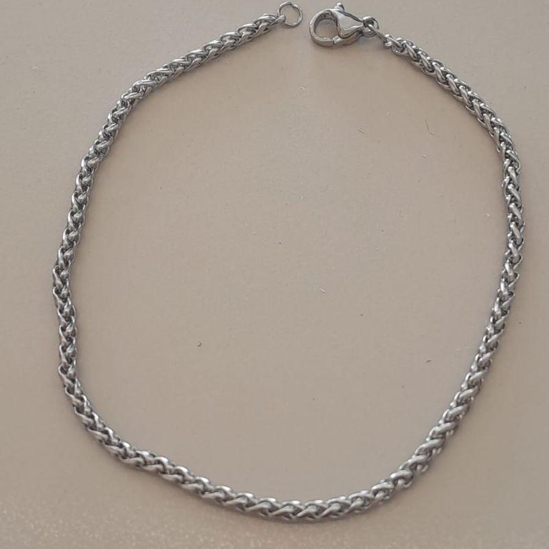PULSEIRA ACO CORDÃO PALMIER 2MM 20CM