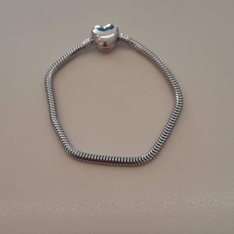 PULSEIRA ACO PANDORA CORA LISO