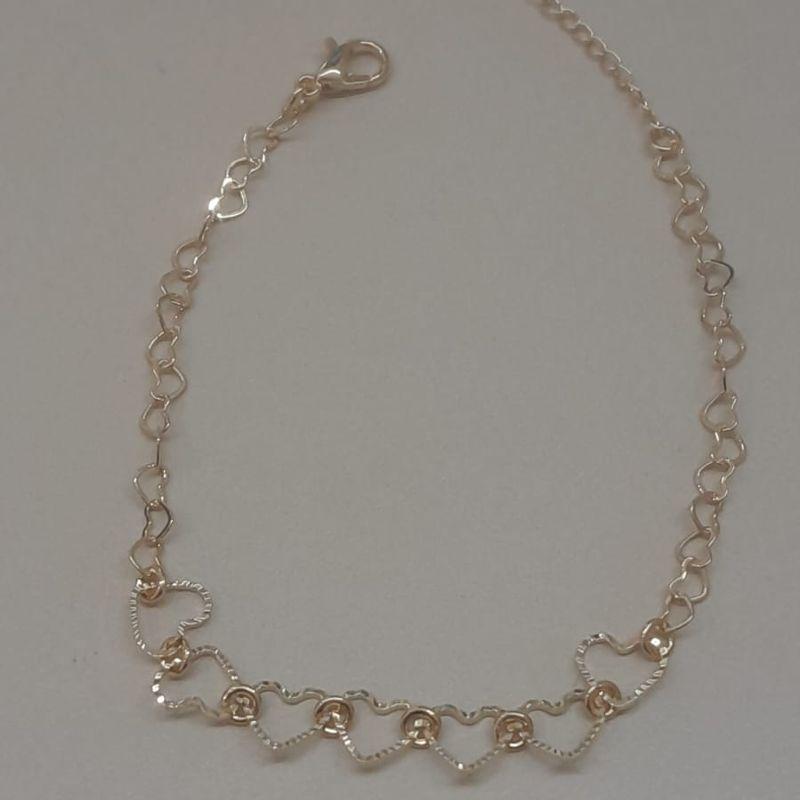 PULSEIRA FO CORA 7 CORA VAZ TRABALHADO 17CM + ALONG