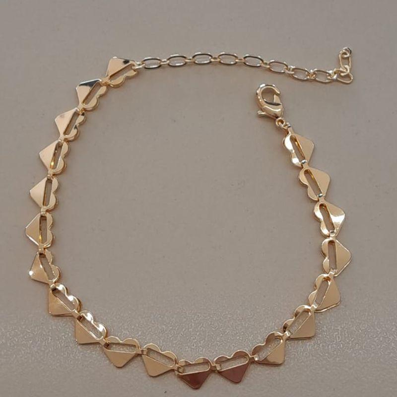 PULSEIRA FO CORA DIAMANTE 16CM + ALONG