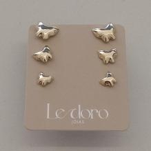 TRIO FO BORBOLETA LISA 7MM 5MM 4MM