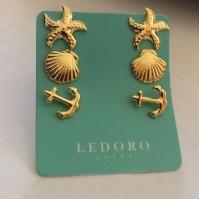 TRIO FO ESTRELA CONCHA ÂNCORA